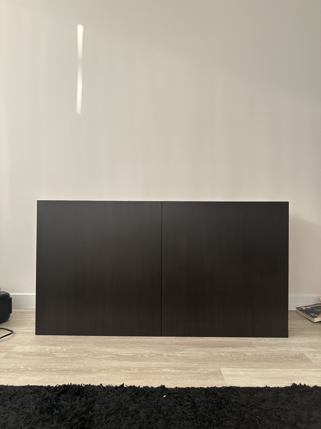 IKEA BESTA Black-Brown Shelf Unit - photo 3