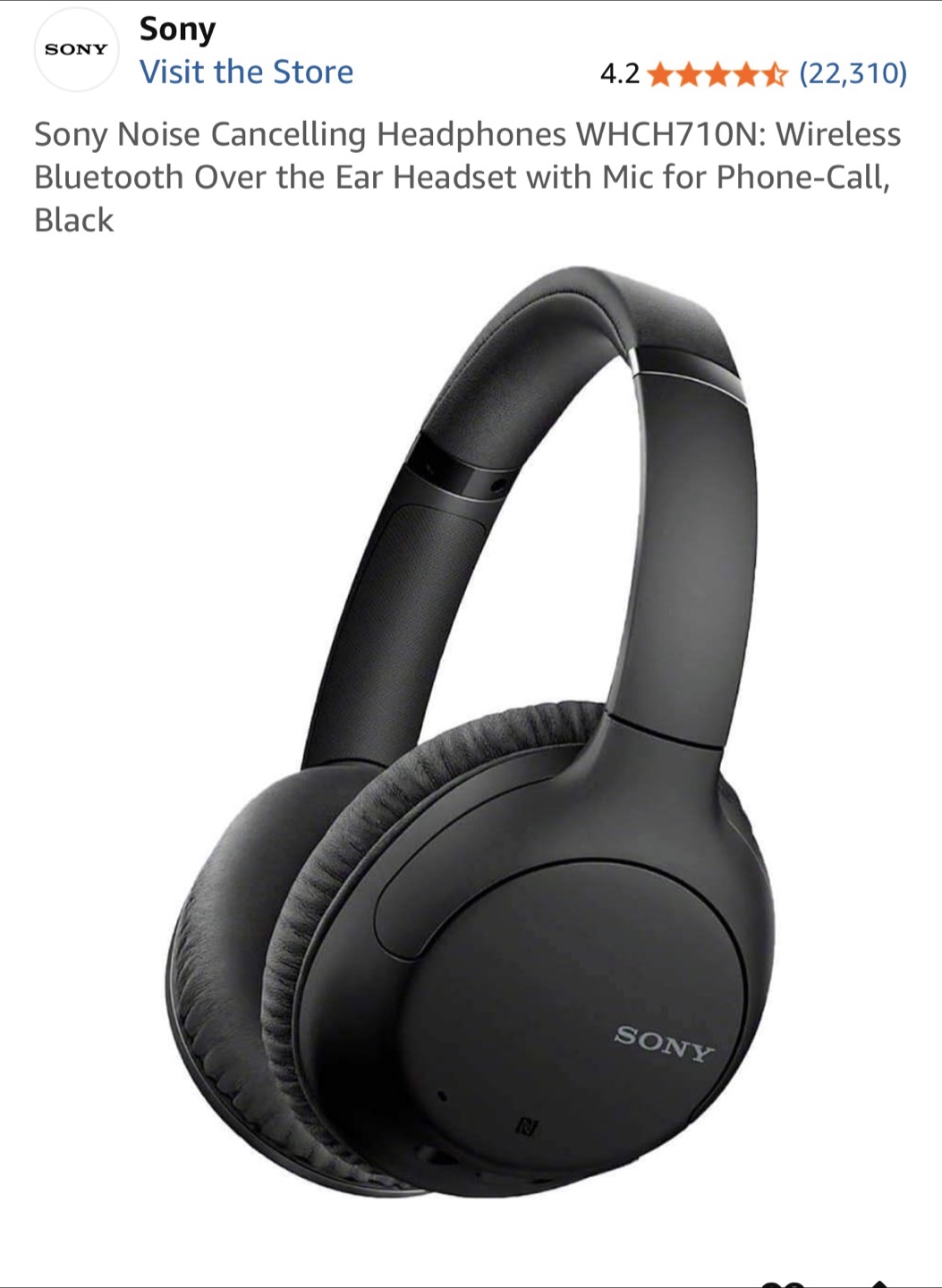 Sony Wireless Noise Cancelling Headphones - photo 4