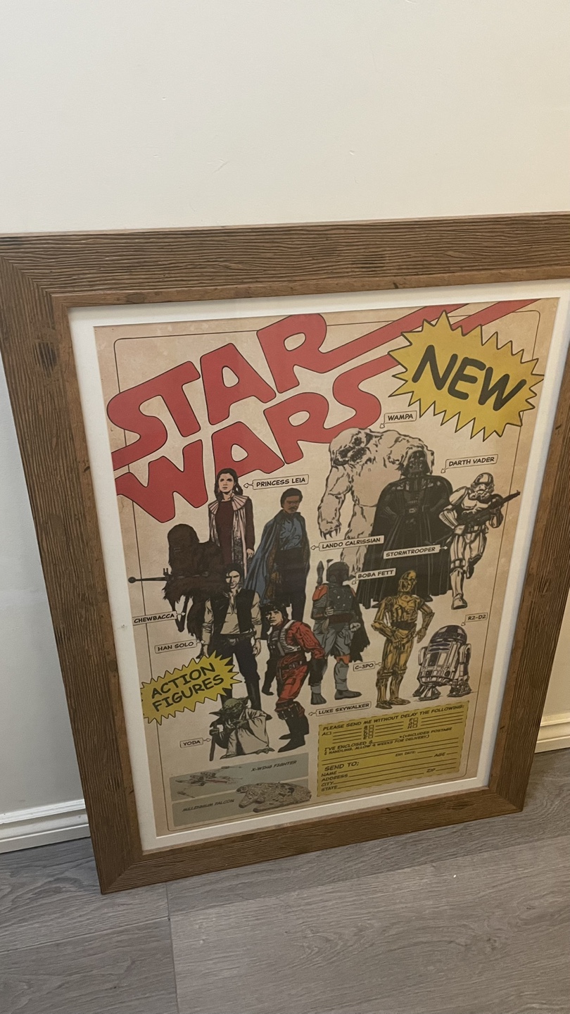 Star Wars Framed Poster