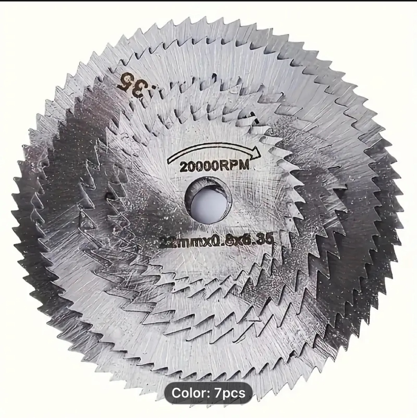 1 set of high-speed steel cutting blades - photo 3