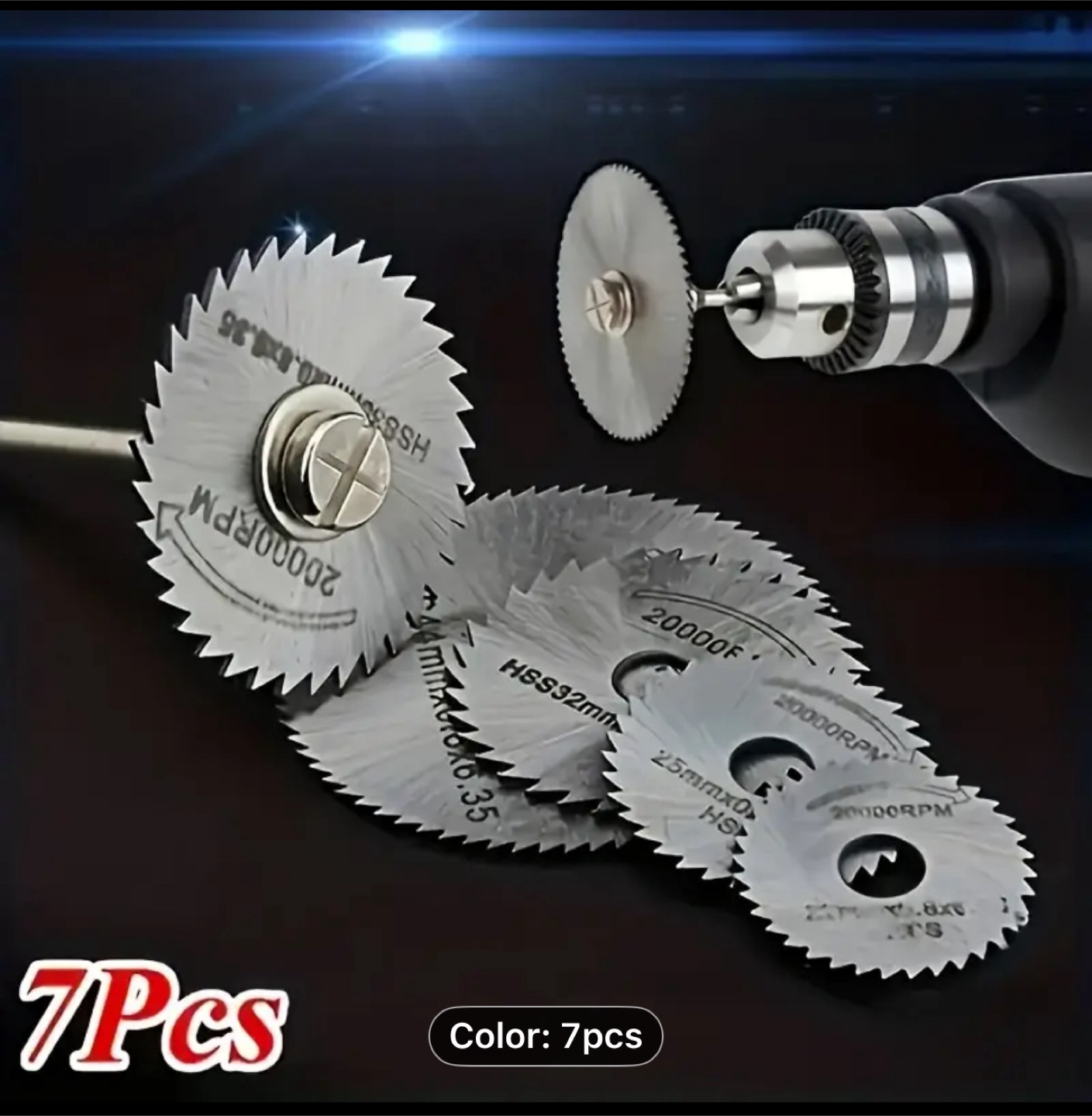 1 set of high-speed steel cutting blades - photo 5