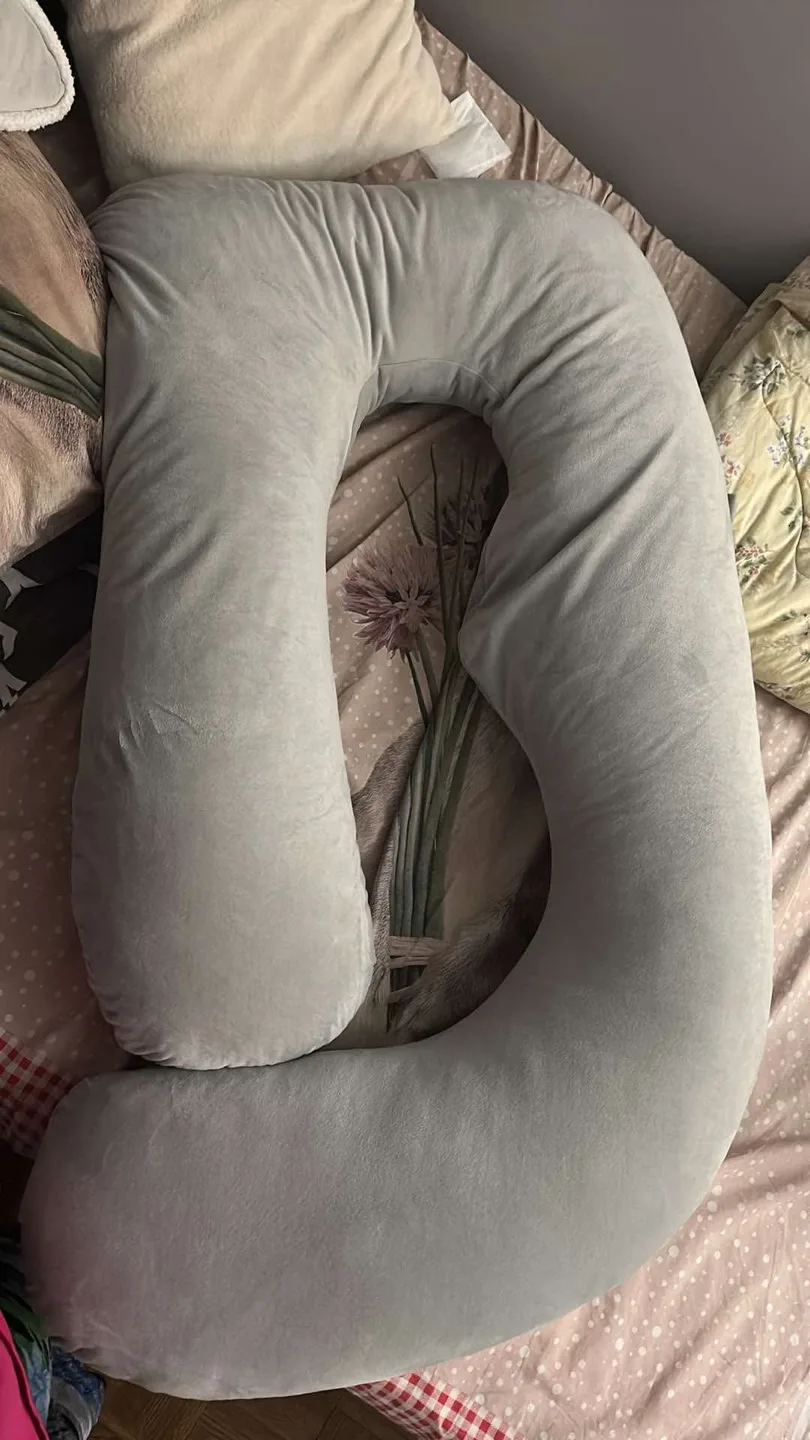 Grey Full Body Pregnancy Pillow thumbnail