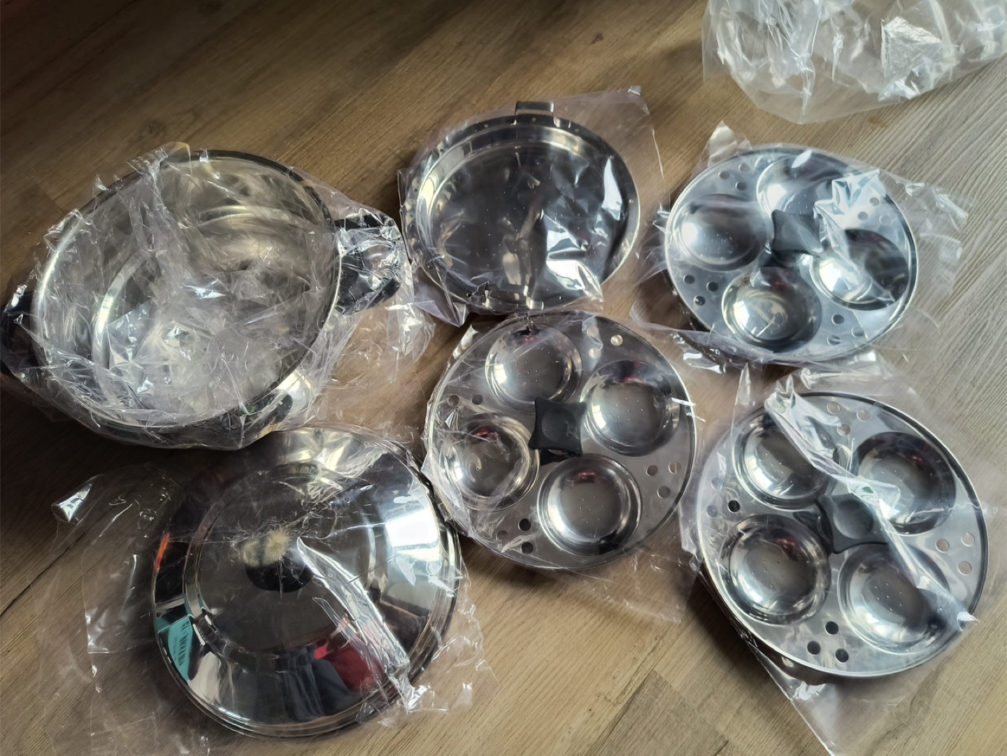 New KSJ ONE Grande-12 Idli/Steamer Pot - photo 2