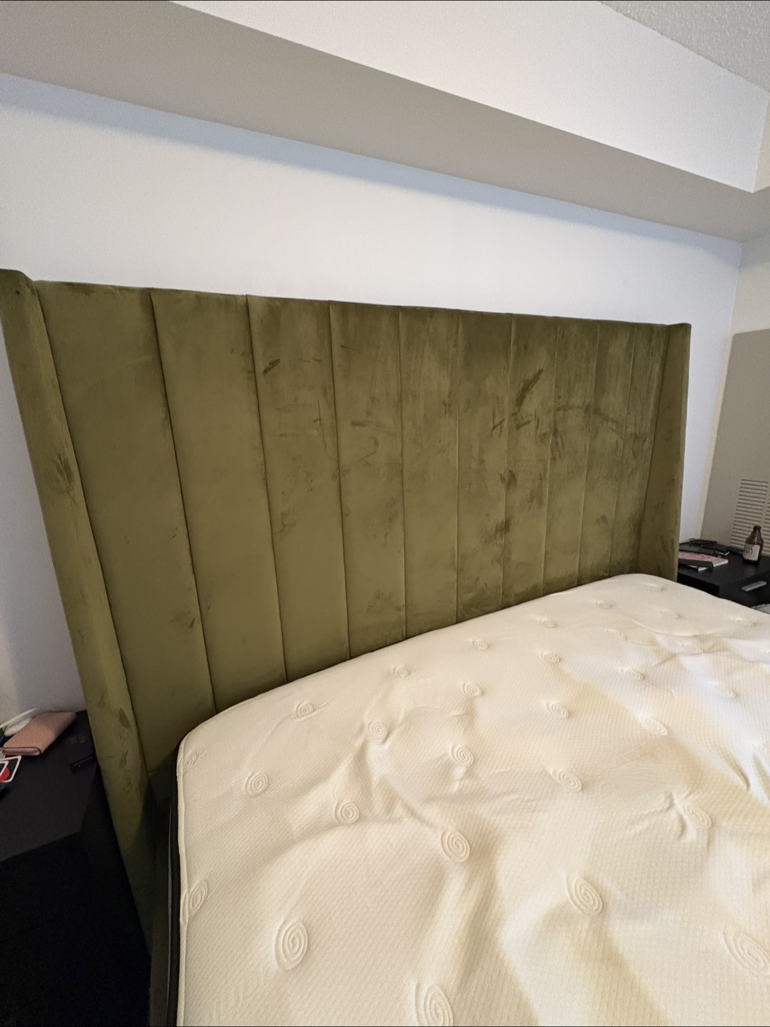 King Size Bed Frame and Mattress - photo 4