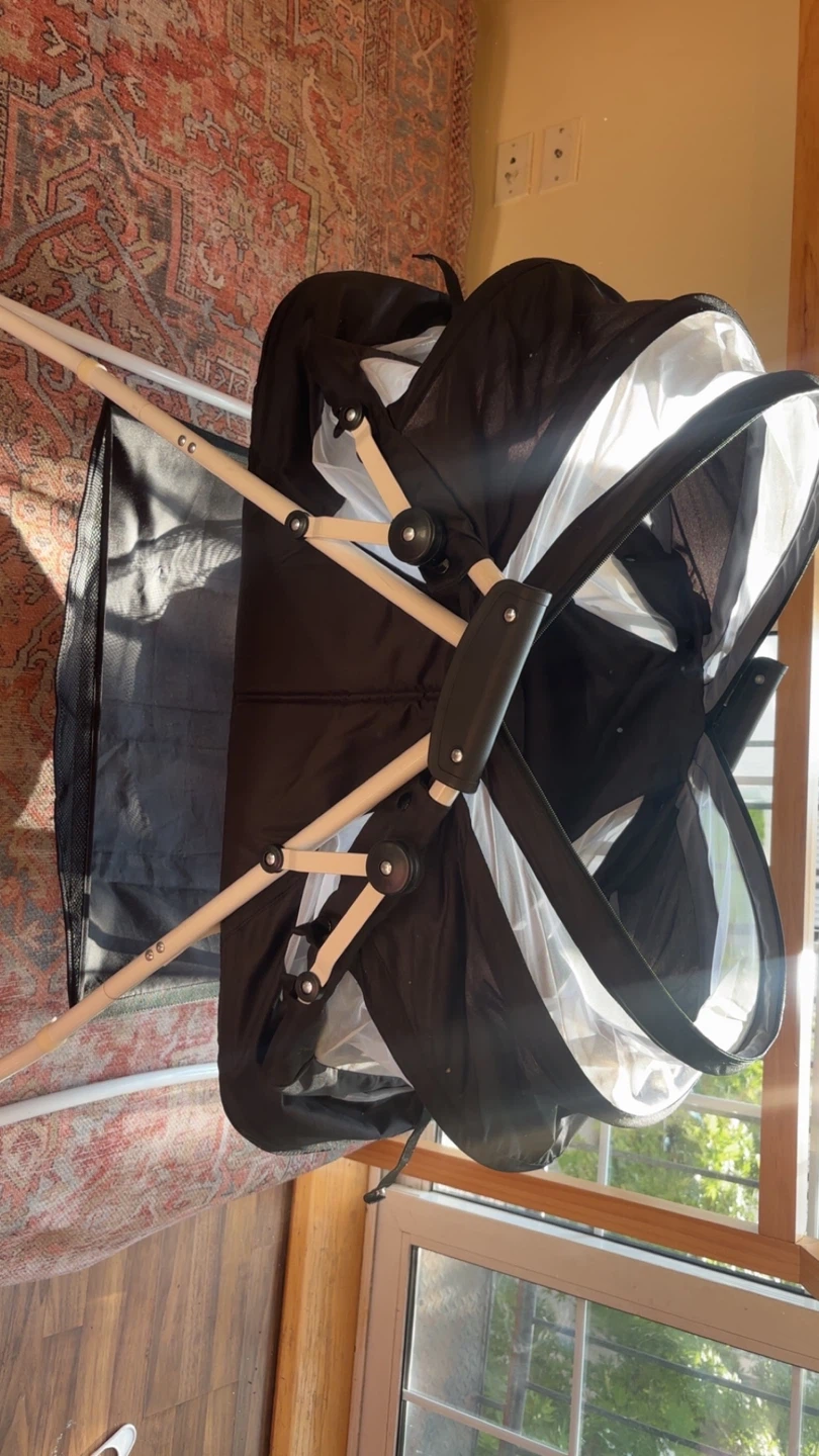 Black Portable Baby Bassinet - photo 2