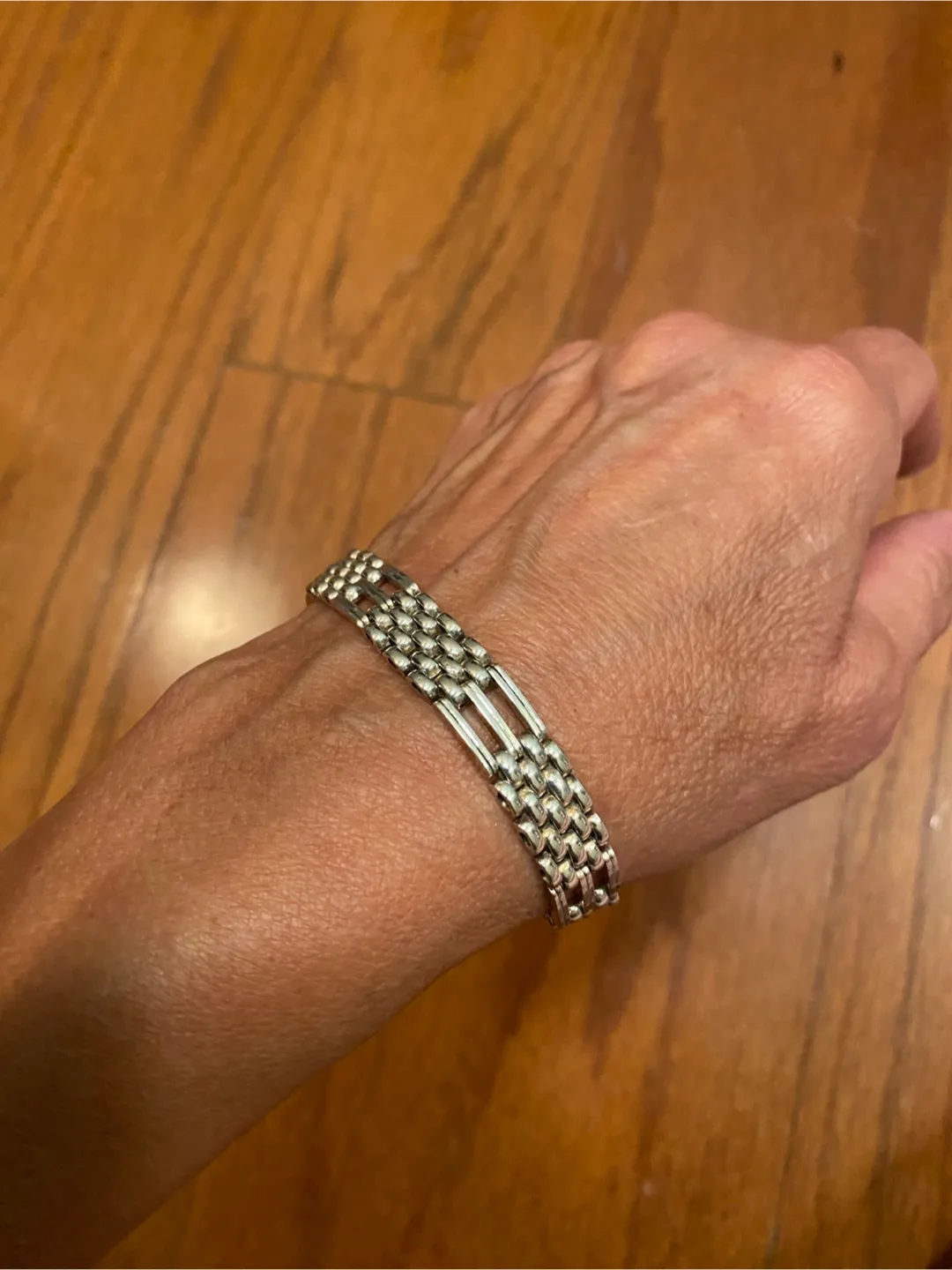 Vintage Vantage Sterling Silver Bracelet thumbnail