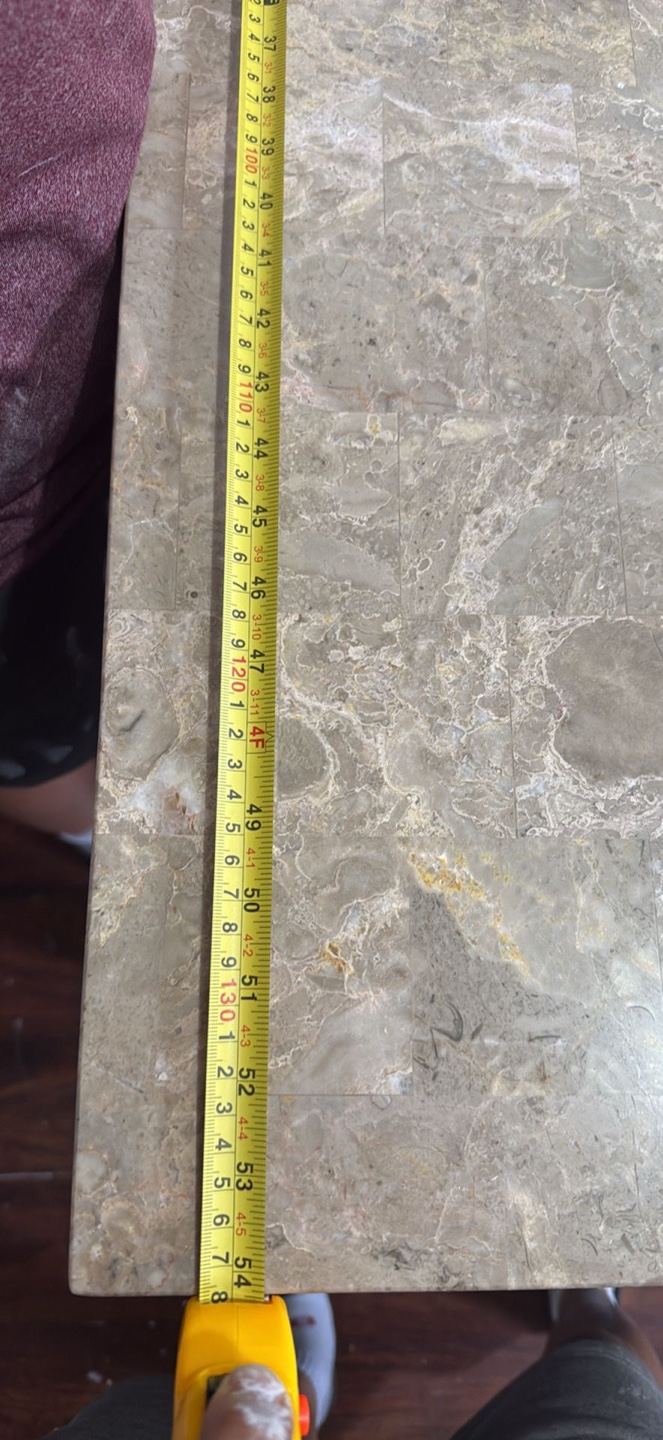 Brown Marble Top Dining Table - photo 5