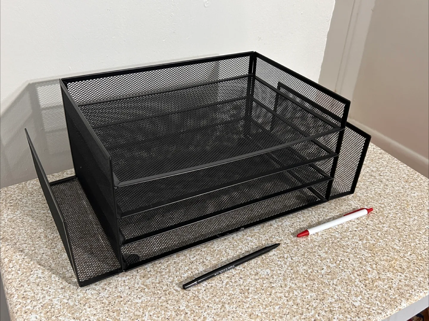 Black Mesh Desk Organizer image indicator(3)