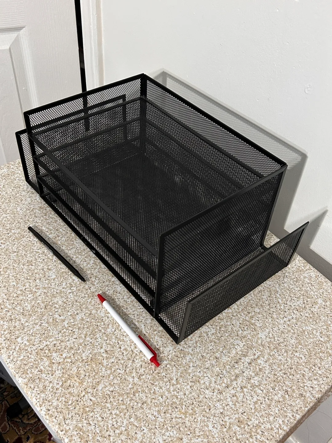 Black Mesh Desk Organizer image indicator(2)