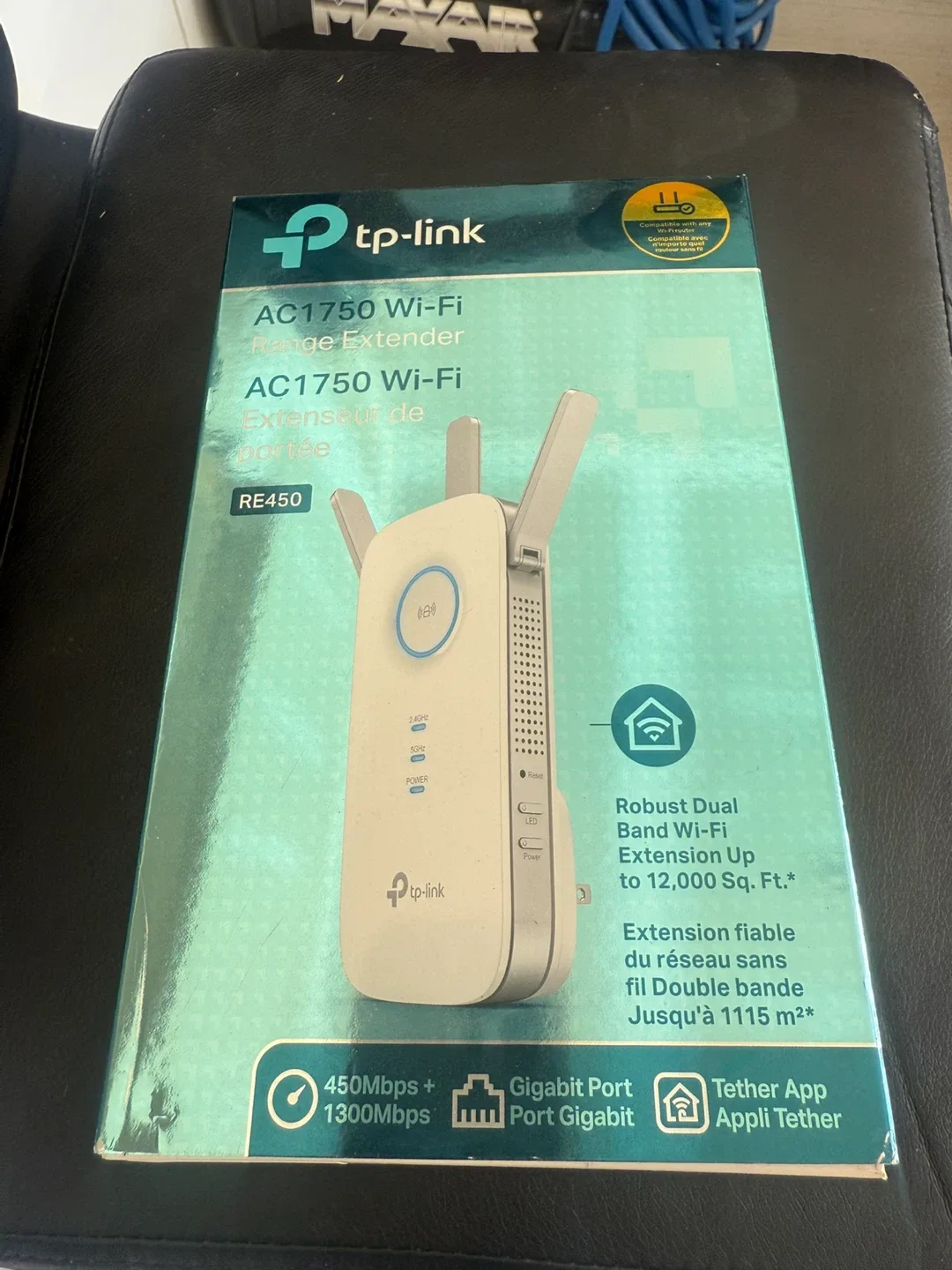 TP-Link AC1750 Wi-Fi Range Extender RE450 thumbnail