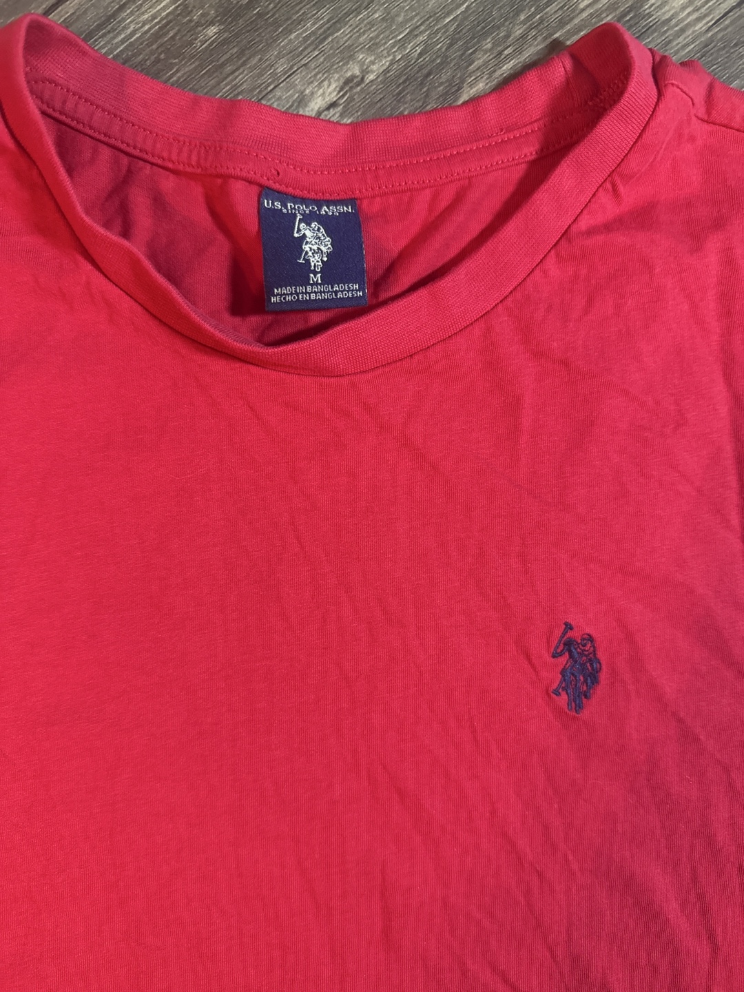 U.S. Polo Assn. Red T-Shirt - Size M - photo 2