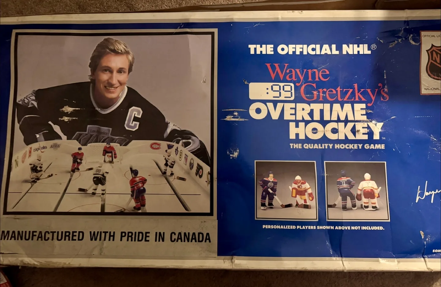 Garage find - Wayne Gretzky's Overtime Hockey Game