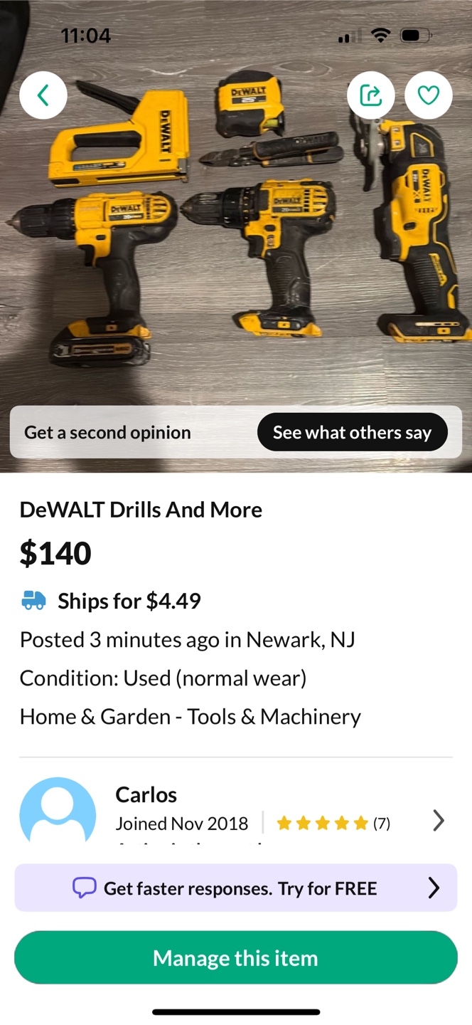 DeWALT Drills And More