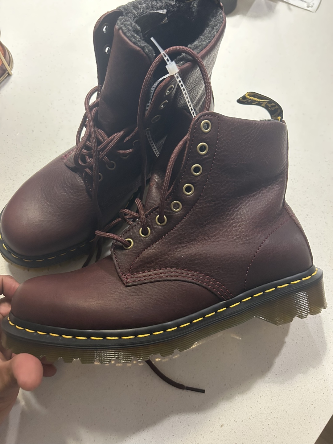Dr. Martens 1460 Kolbert Burgundy Boots US 10 - photo 2