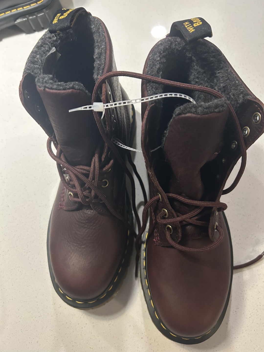 Dr. Martens 1460 Kolbert Burgundy Boots US 10