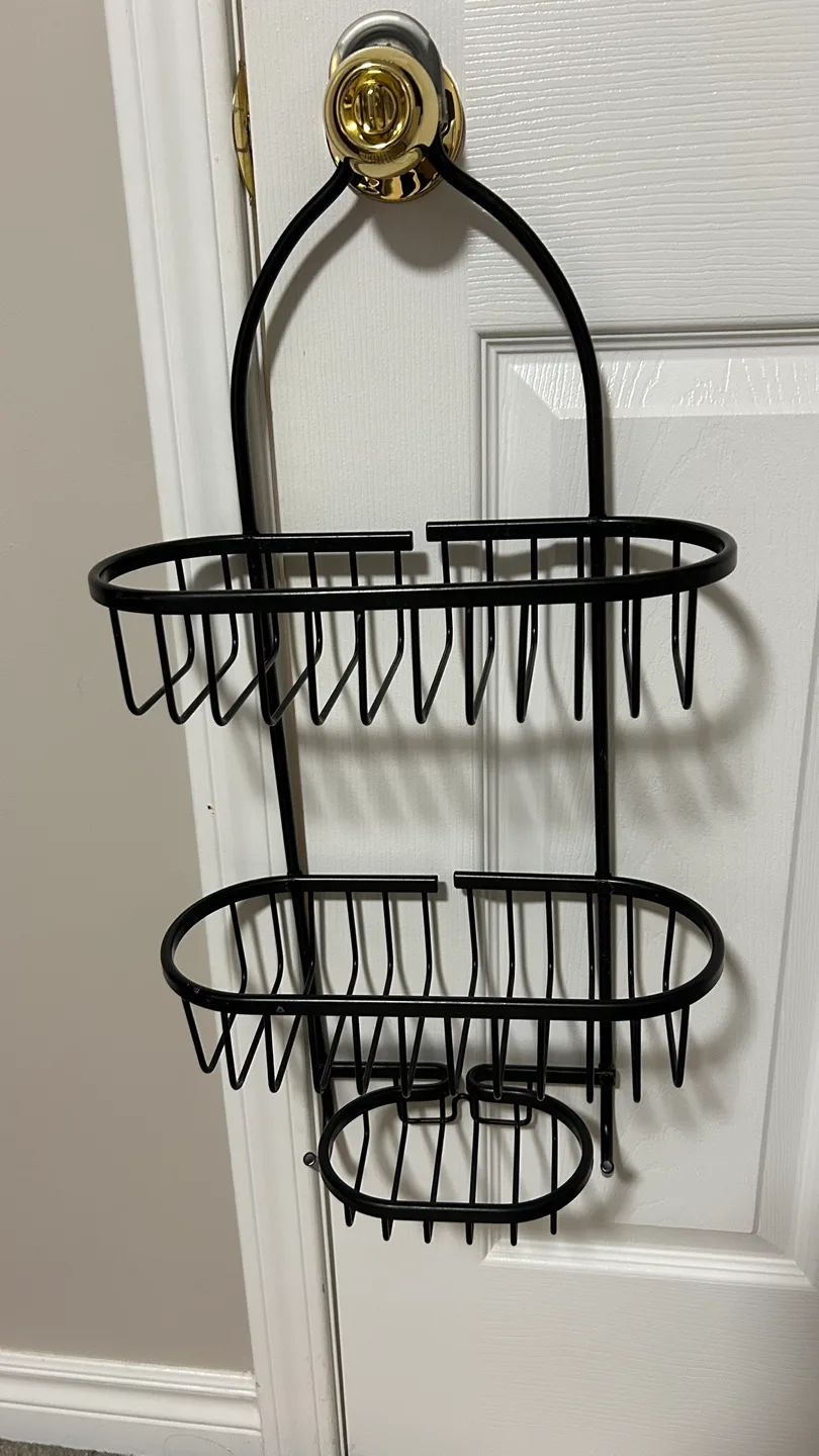 Black Over-the-Shower Caddy thumbnail