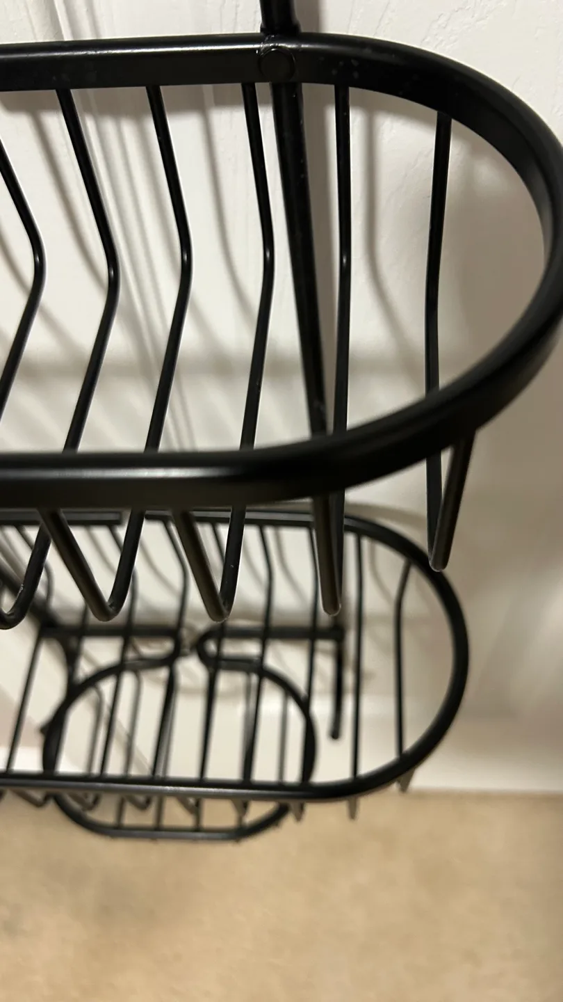 Black Over-the-Shower Caddy image indicator(4)