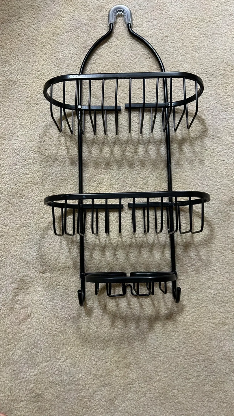Black Over-the-Shower Caddy image indicator(2)