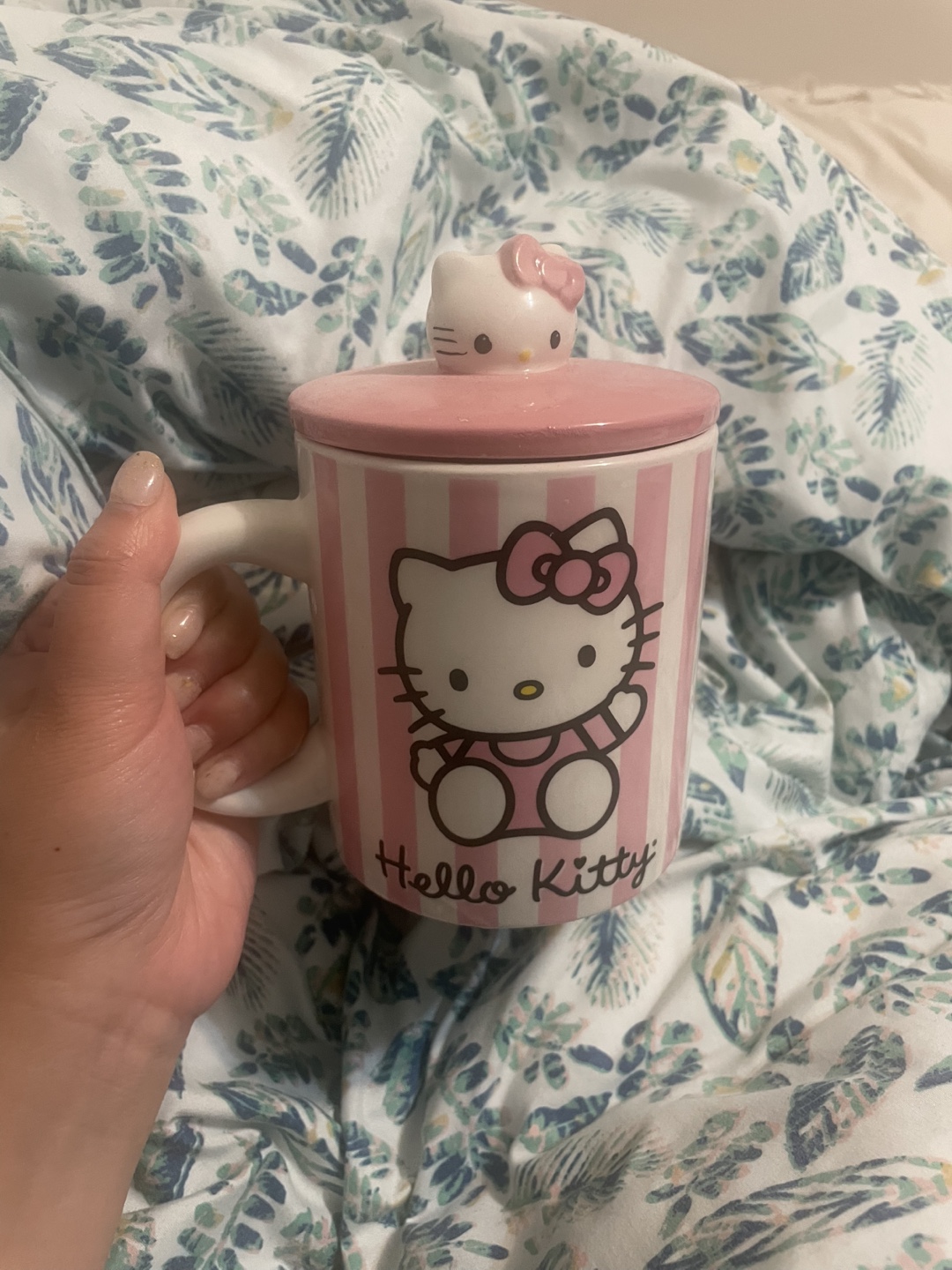 Hello Kitty Mug with Lid