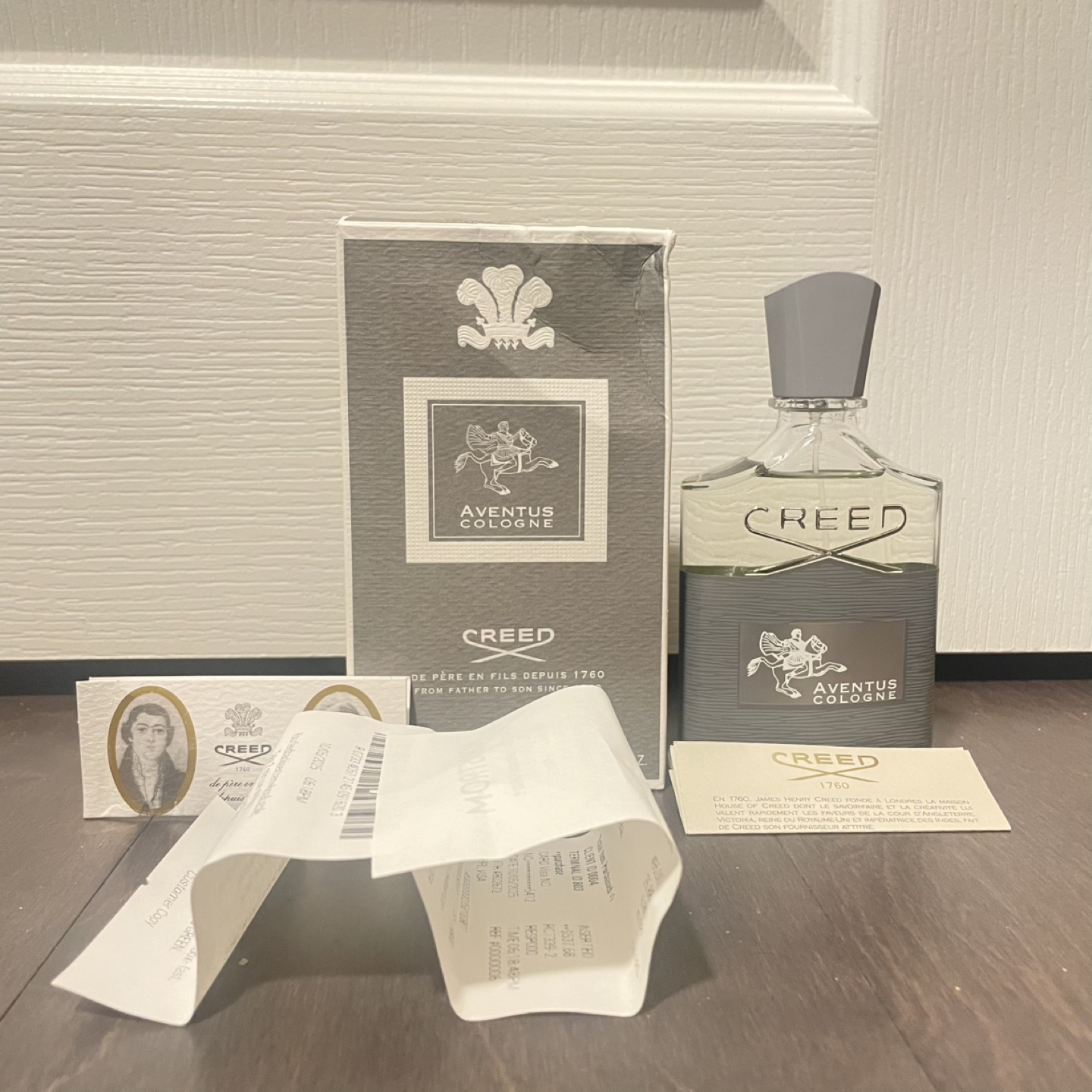 Creed Aventus grey