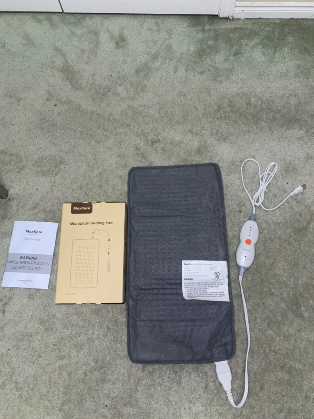 MICRO-PLUSH HEATING PAD image indicator(3)