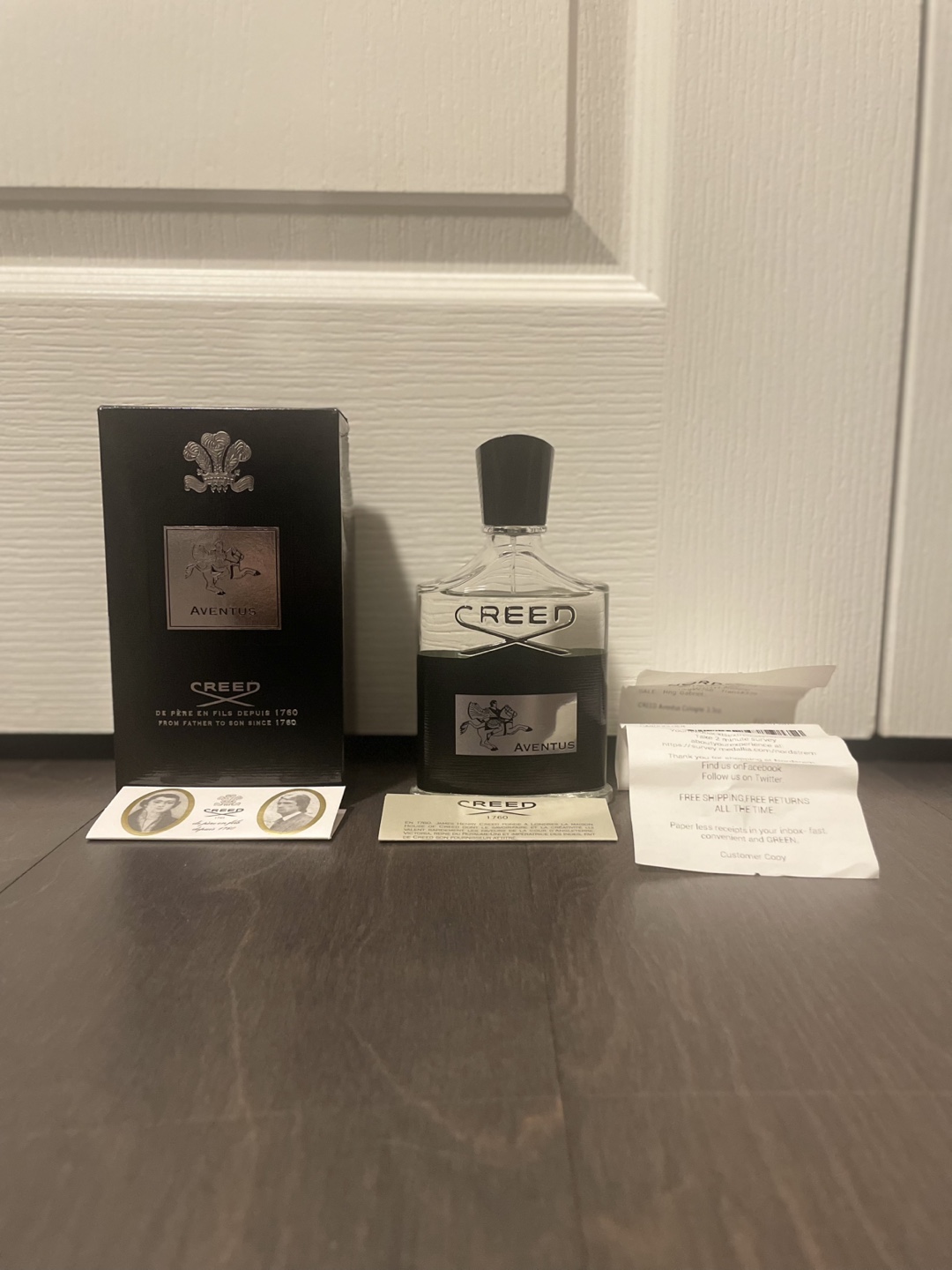 Creed Aventus (with receipts)