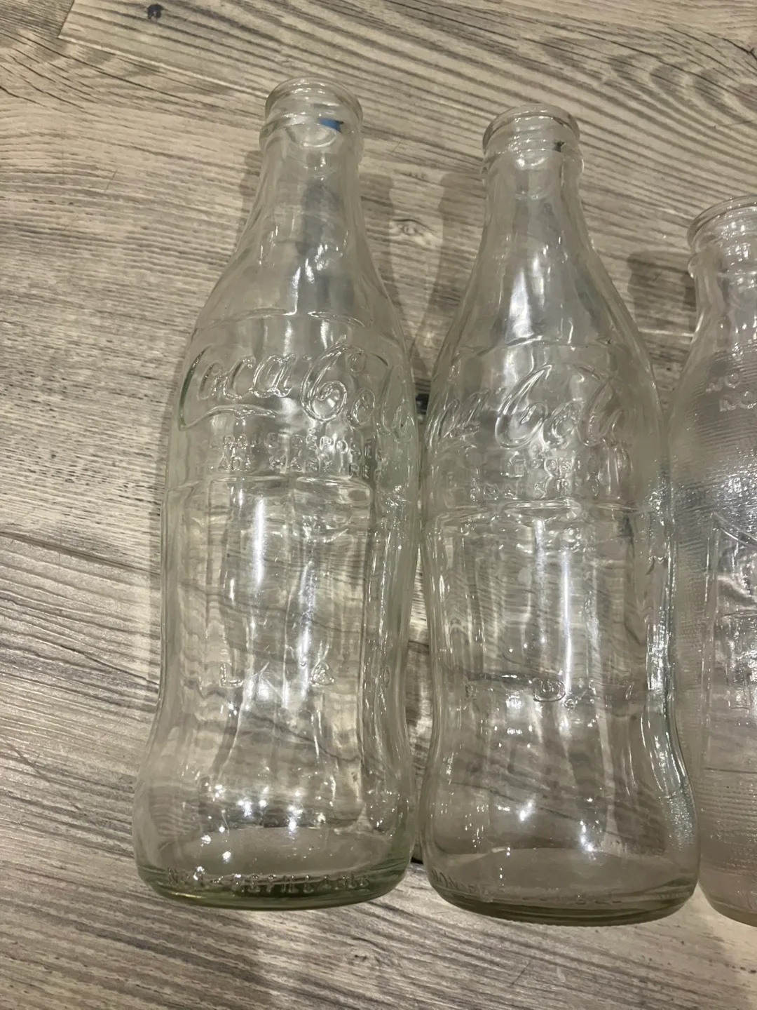 Vintage Coca Cola Cola and Fanta Bottles and 7 Up Can image indicator(2)