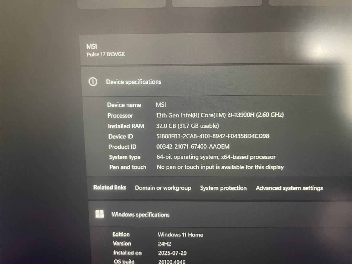 MSI Pulse 17 B13VGK Gaming Laptop - photo 3