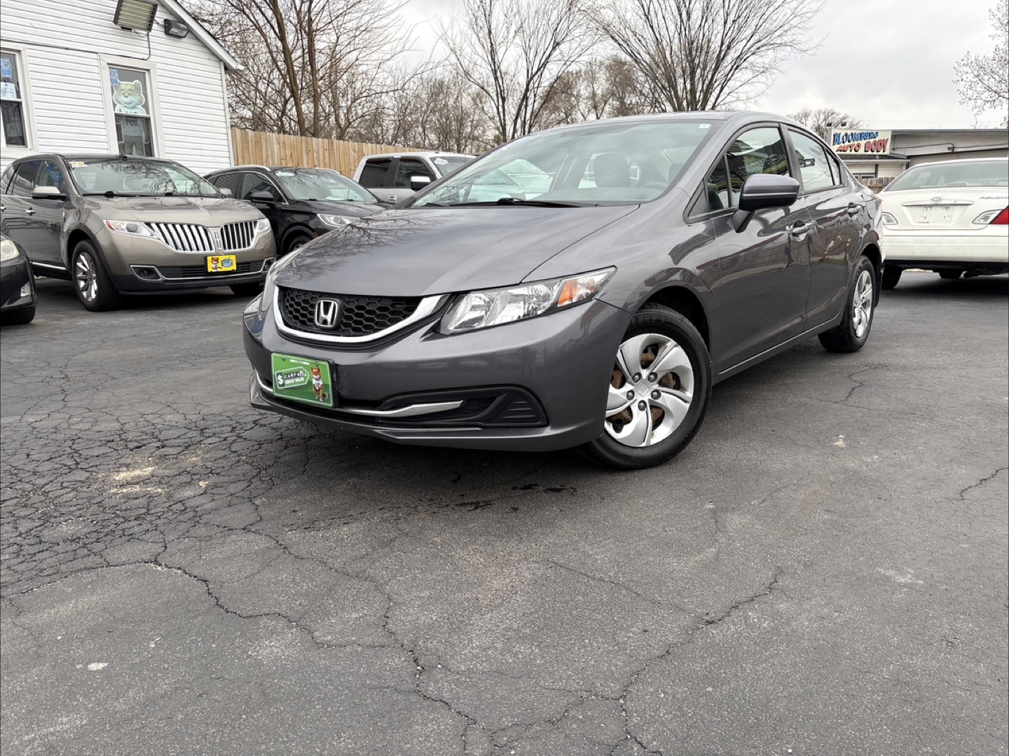 Honda Civic Gray Sedan