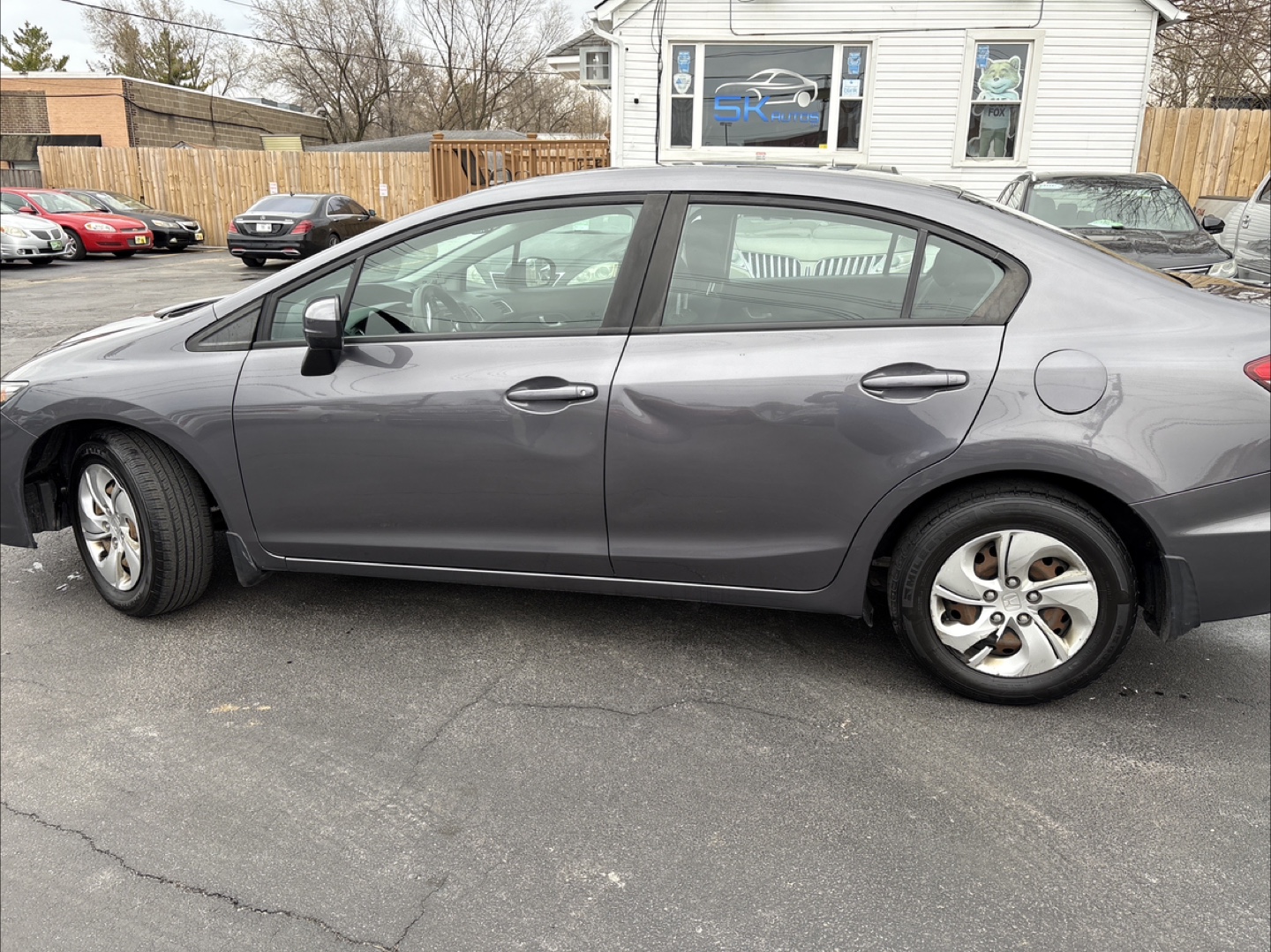 Honda Civic Gray Sedan - photo 3