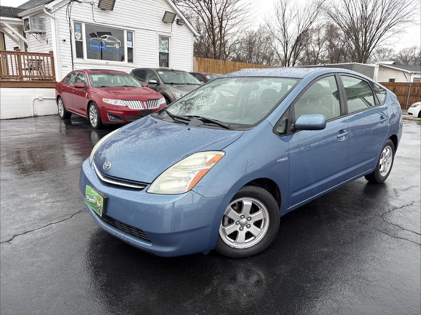 Toyota Prius Blue Hybrid