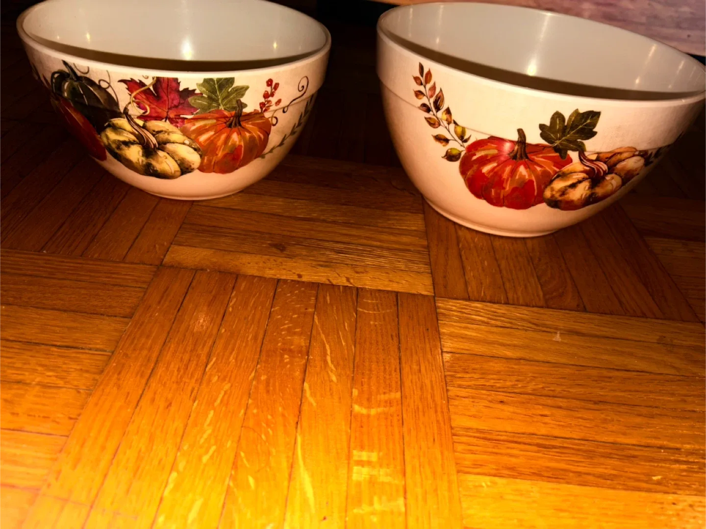 Pumpkin & Squash Decorative Salad Bowls
