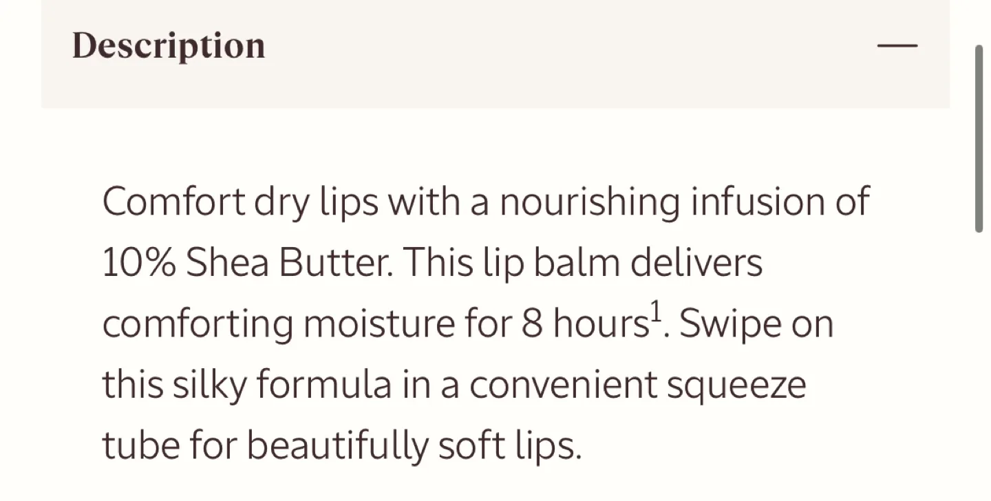 Shea Ultra Rich Lip Balm 12ml soften and nourish lips. image indicator(3)