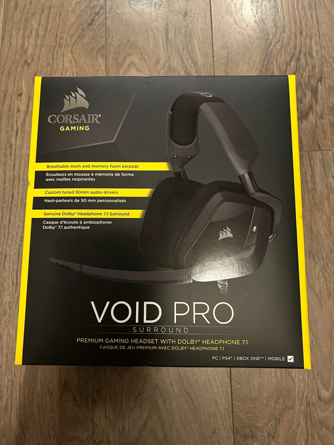 Corsair Void Pro Surround Gaming Headset thumbnail