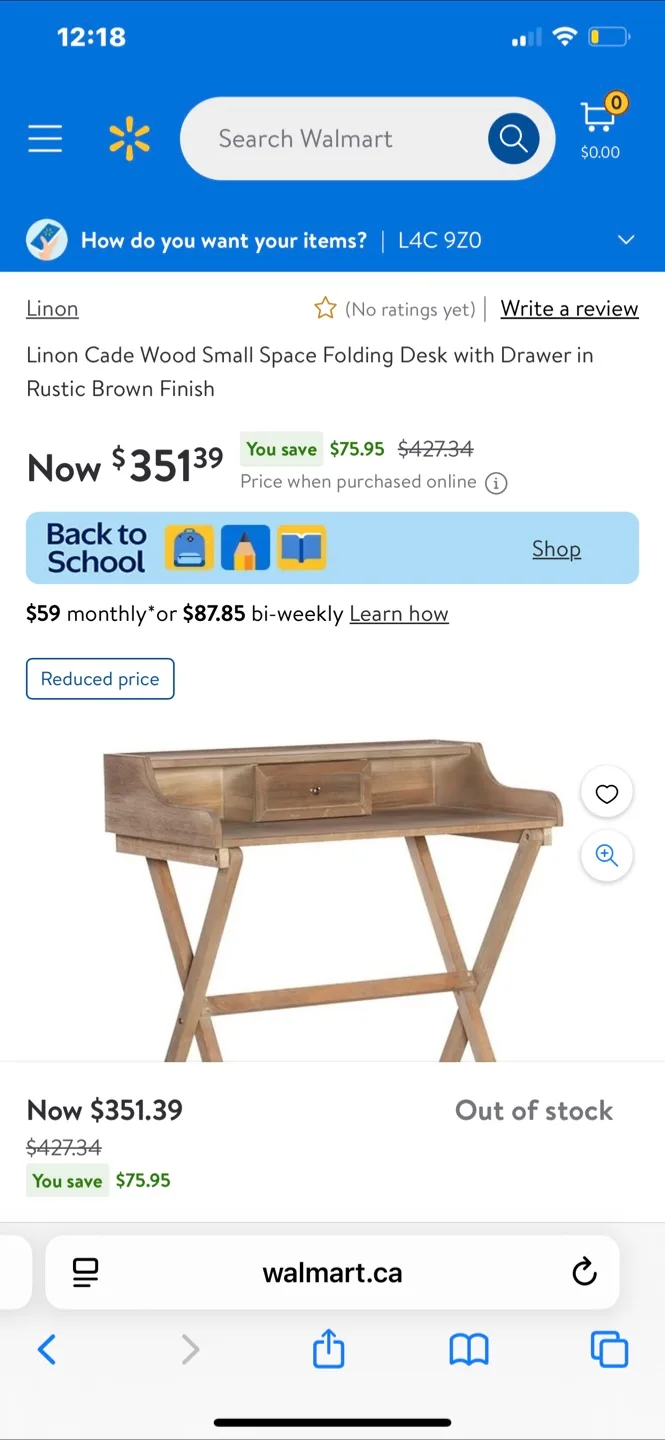 Folding Wooden Desk image indicator(6)