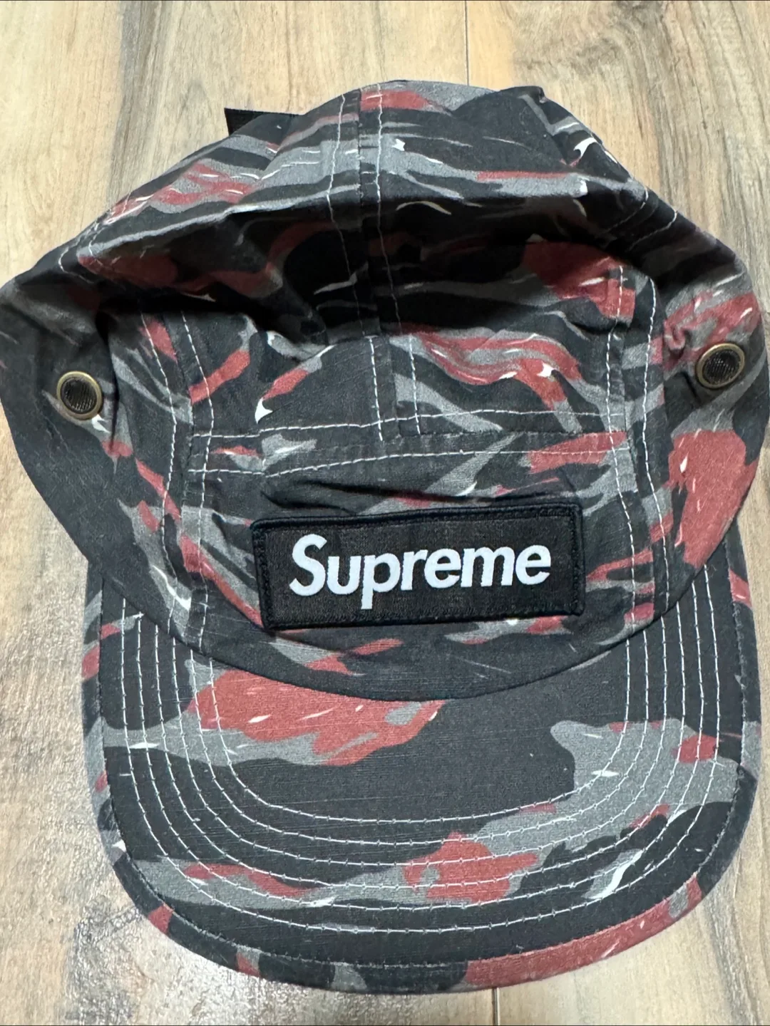 Supreme Camp Cap - Camo image indicator(2)