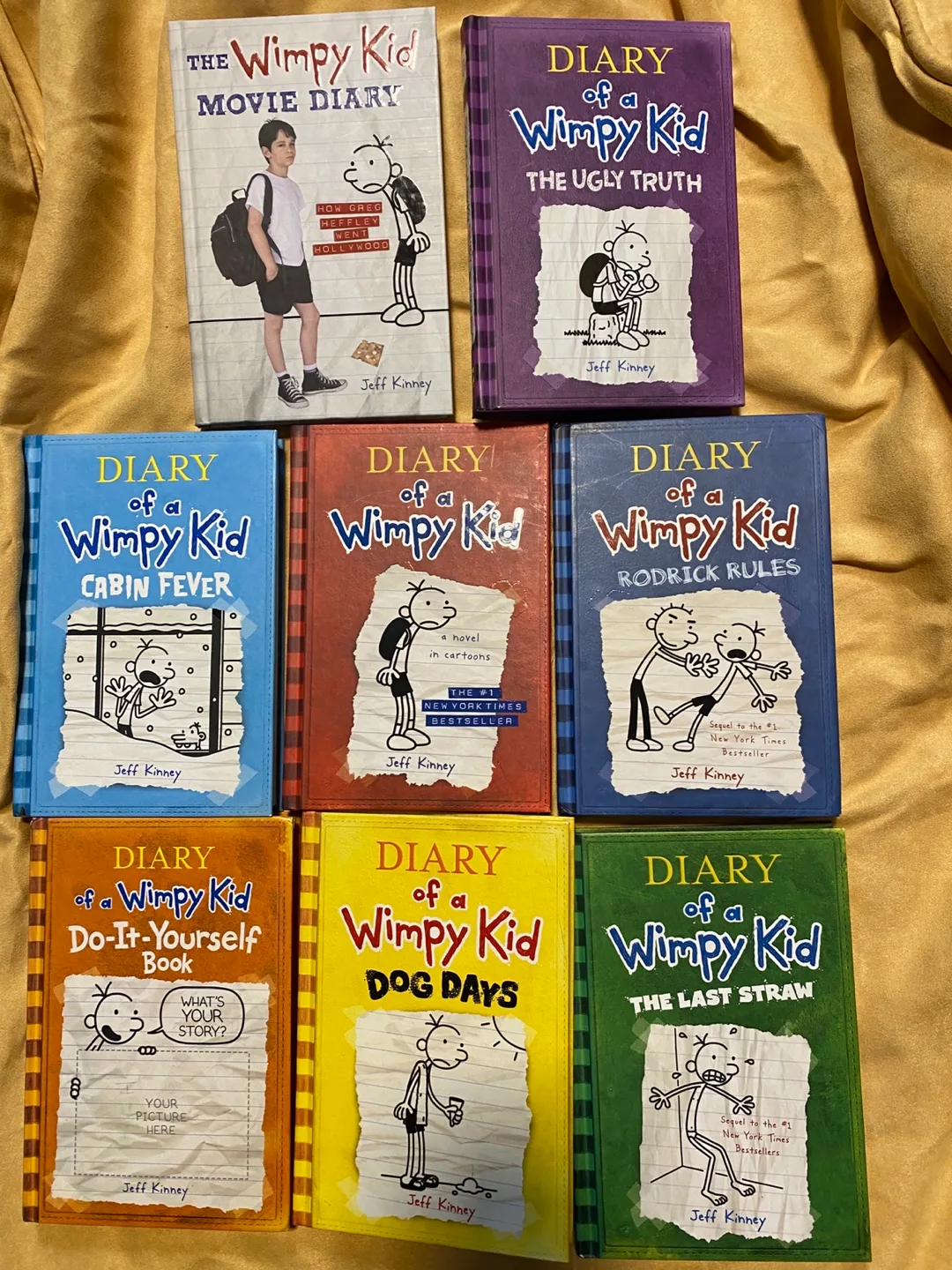Diary of a Wimpy Kid Book Set by Jeff Kinney thumbnail