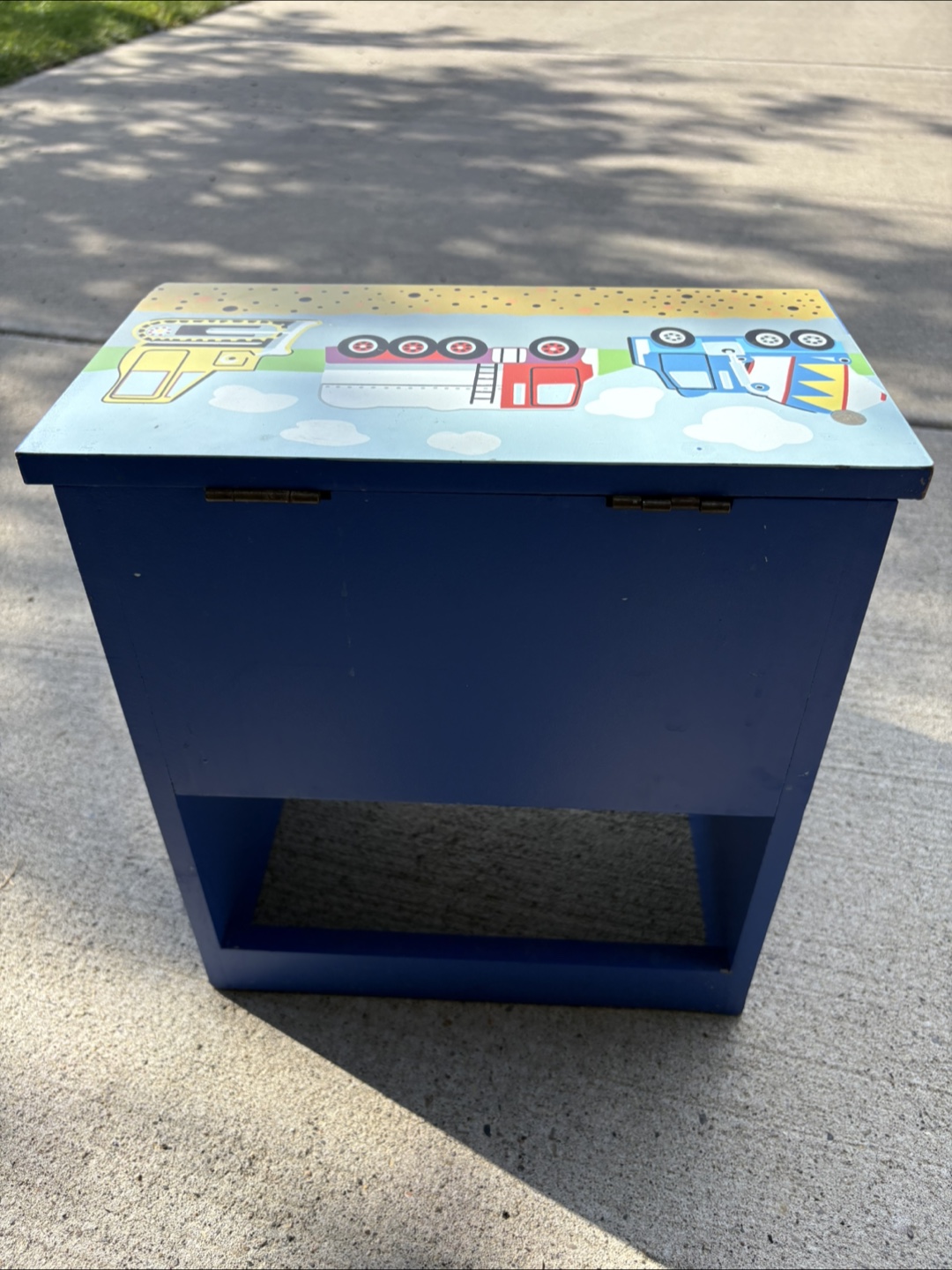 Kids Step Stool with Storage - Truck Design - photo 3