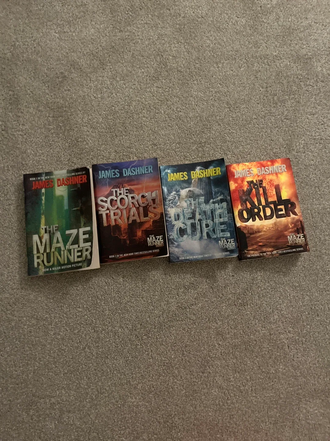 Maze Runner Book Series by James Dashner thumbnail