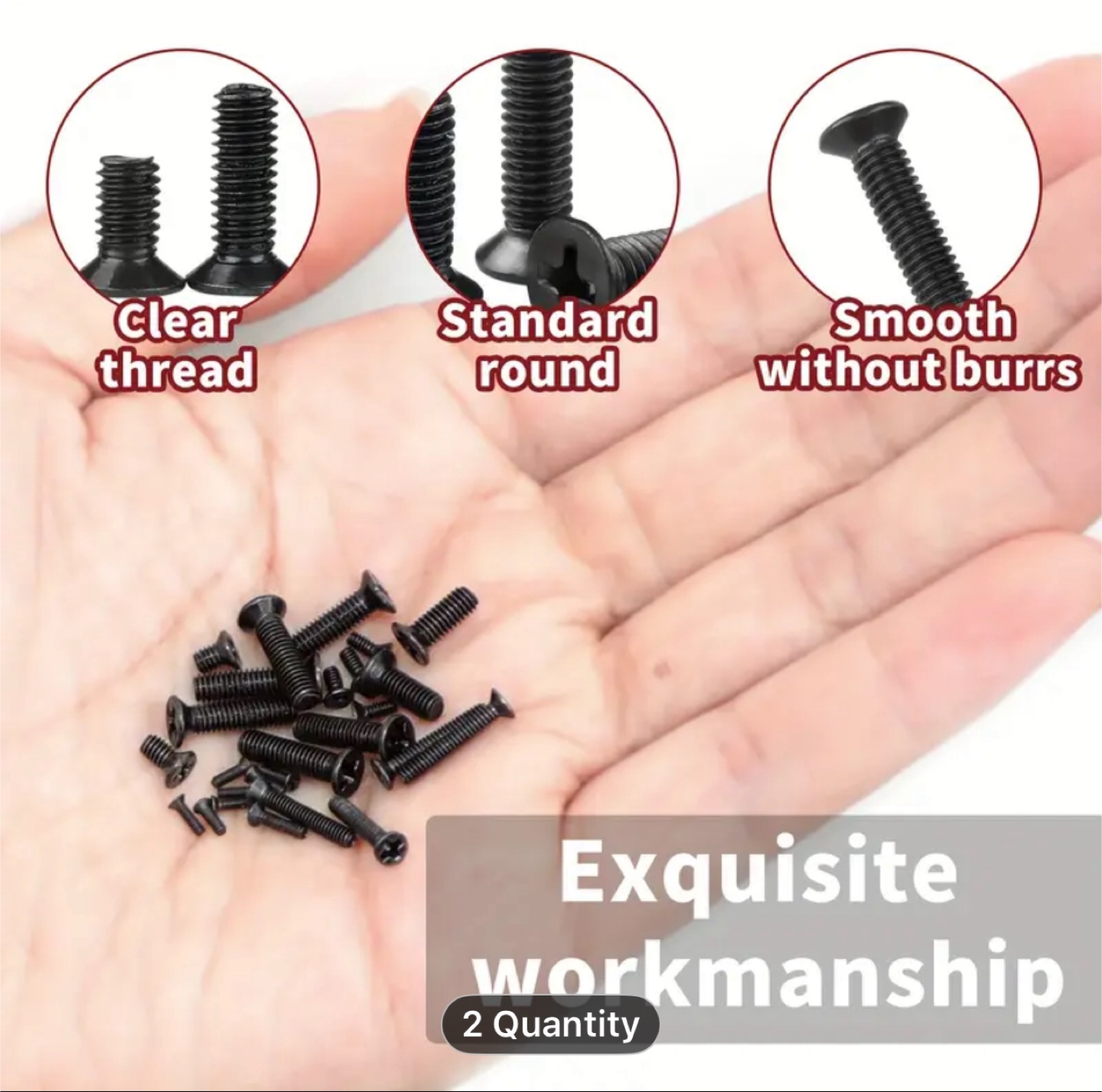 250/pcs Small Computer Screws Assortment Kit - photo 4