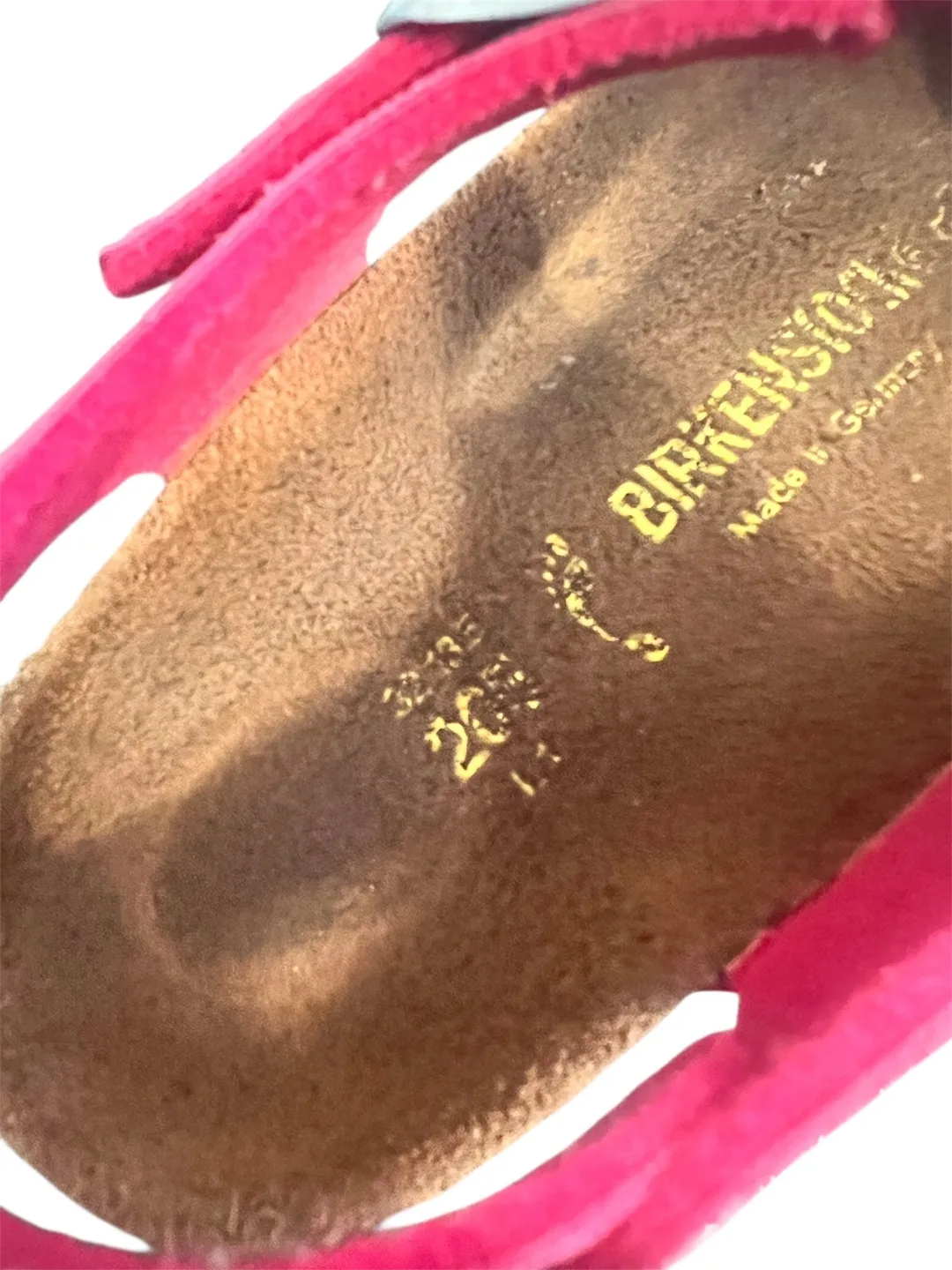 Birkenstock Rio Kids Sandals – Pink Glitter (EU 32 / US 1 Youth) image indicator(6)