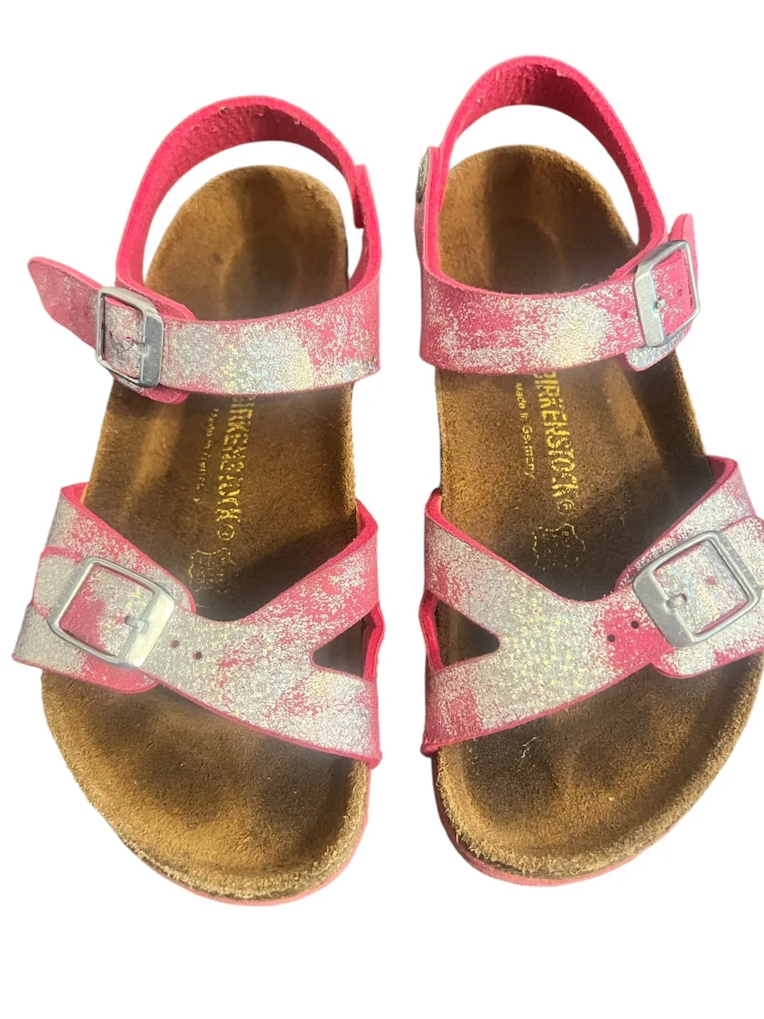 Birkenstock Rio Kids Sandals – Pink Glitter (EU 32 / US 1 Youth) image indicator(7)