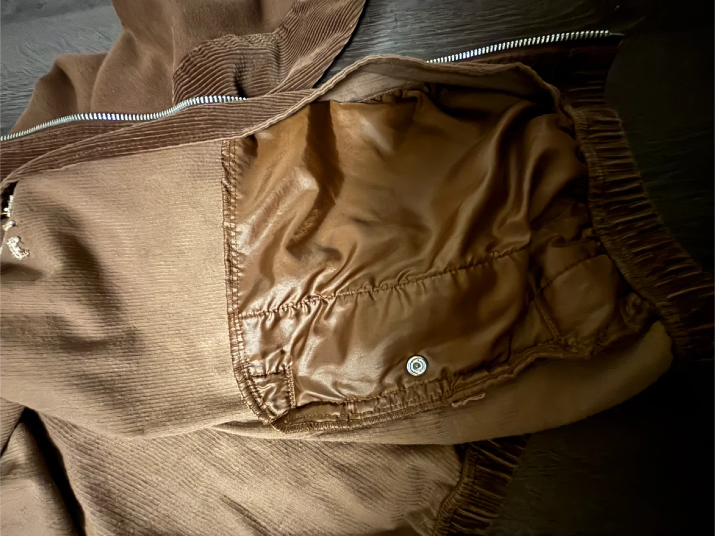 Nike Brown Corduroy Jacket - XL - photo 5