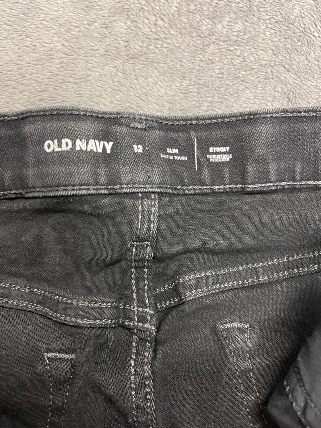 Old Navy Slim Built-In Tough Jeans - Size 12 image indicator(2)