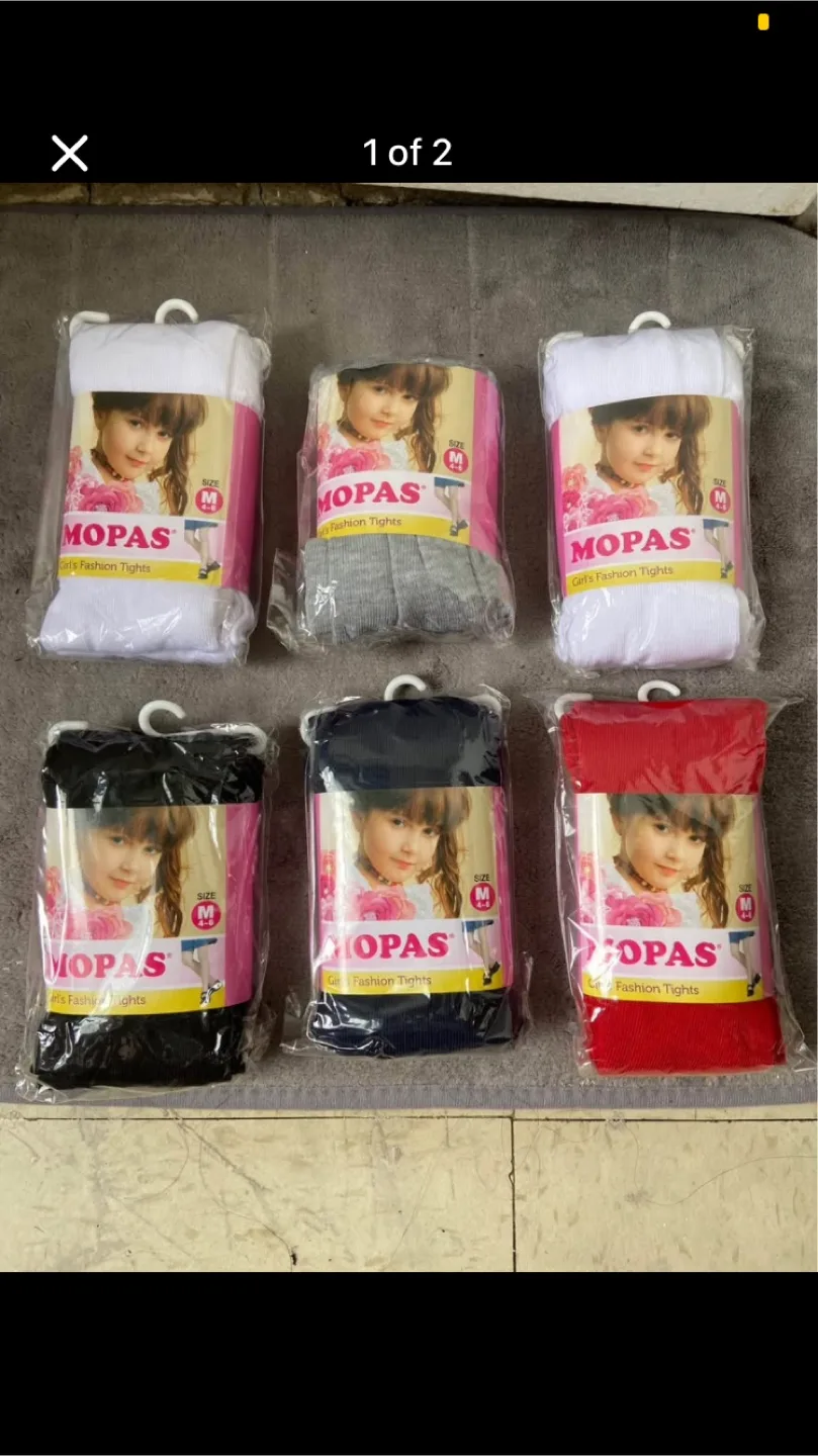 MOPAS Girl's Fashion Tights Size M (4-6) thumbnail