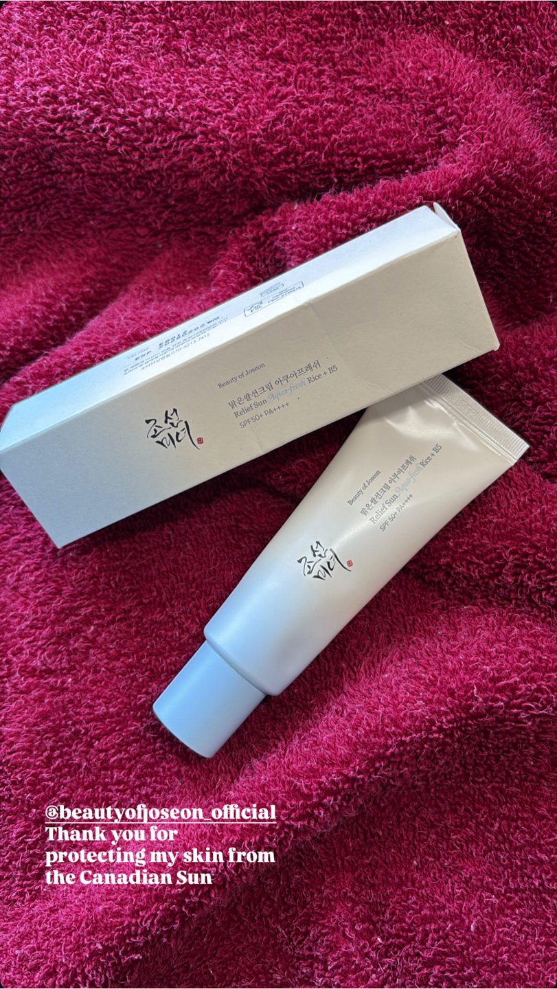 Beauty of Joseon Relief Sun: Rice + B5 SPF 50+