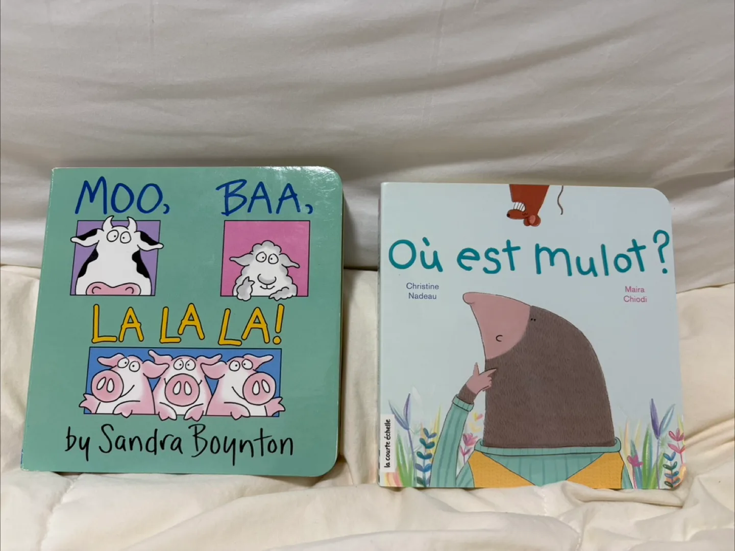 Children's Board Books: Sandra Boynton & 'Où est mulot?' thumbnail