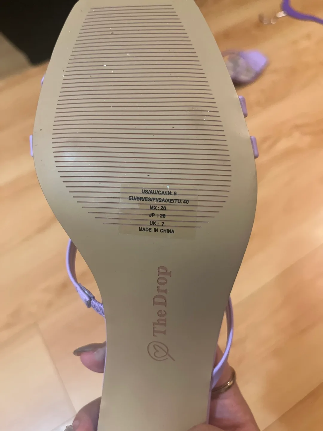 The Drop Women's Purple heels - Size 9 image indicator(4)