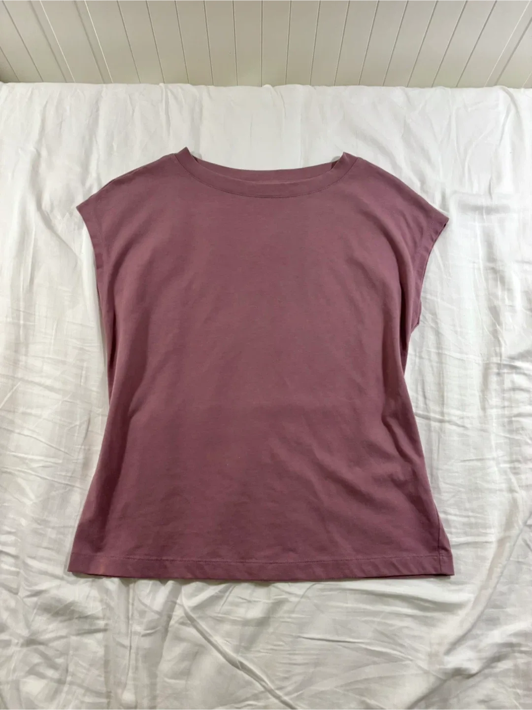 Muji Cap-Sleeved Top thumbnail