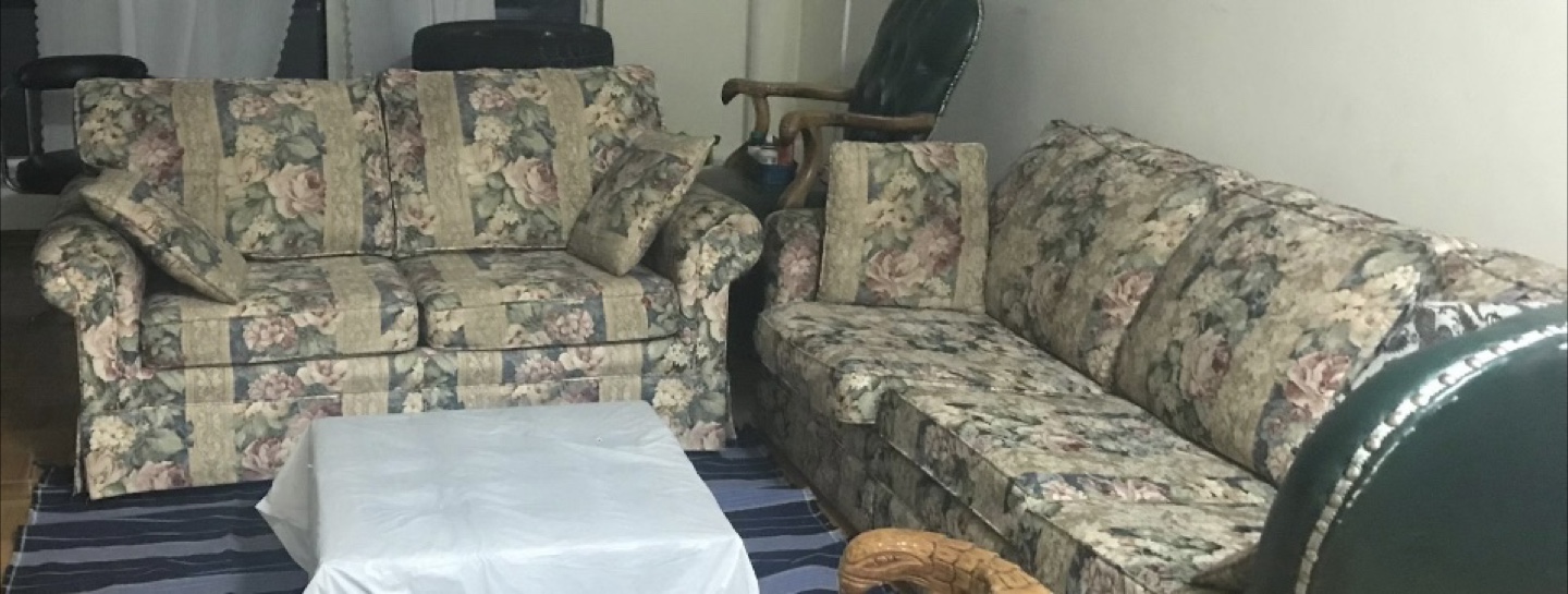 Floral Pattern Sofa Set